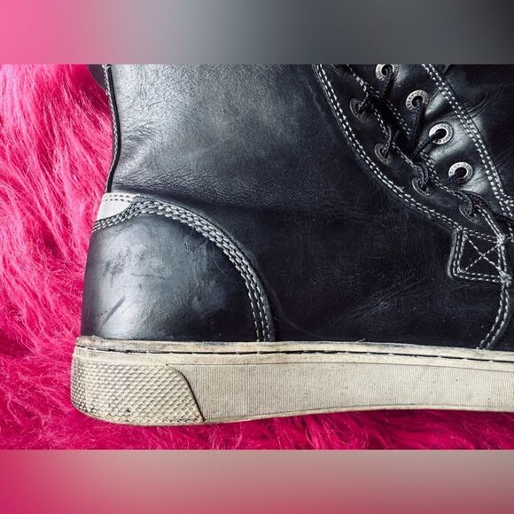 Harley-Davidson Men's SIZE 10 M Steinman Waterproof Riding Shoes, Black - Picture 11 of 11